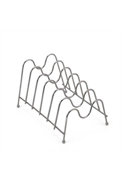 b11 Metal stand for organizing trays, pot lids, and cutting boards