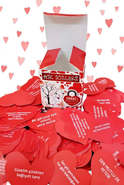 Baloncu Dede 365 Gün Aşk Sözcükleri Kalpli Notlar Romantik Hediye Seti Sevgil...
