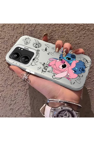 CHICASELUX حافظة مطبوعة برسومات كرتونية عالية الجودة متوافقة مع Poco C65، غطا...