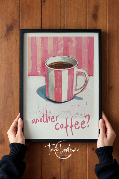 tablodea Pinterest Another Coffee Tablou decorativ pentru colțul de cafea cu ...