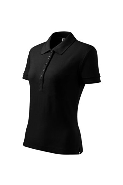 Malfini Women's polo shirt, Cotton Heavy 216, Black XL