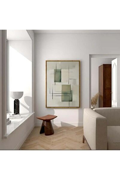 lawhat لوحة ديكور منزلي تجريدية مطبوعة على قماش الكانفس موديل (2926)