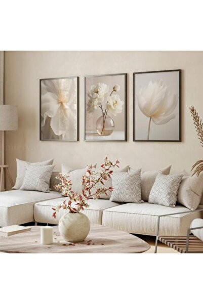 lawhat لوحات فنية تجريدية مطبوعة على قماش الكانفس موديل ( 2388)