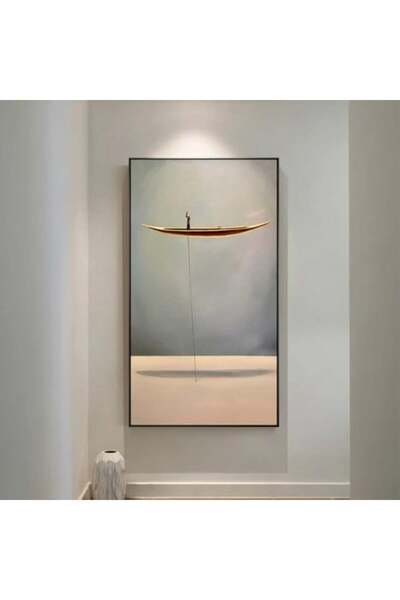 lawhat لوحات فنية تجريدي مطبوعة على قماش الكانفس موديل ( 2023)