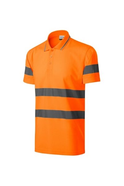 Malfini Unisex polo shirt, HV Runway 2V9, Orange 3XL
