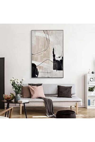 lawhat لوحات فنية رسم يدوي معجون مودرن