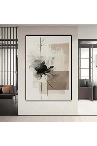 lawhat لوحات فنية مطبوعة تجريدي على قماش الكانفس موديل (2613)