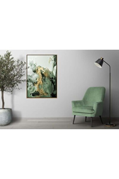 lawhat لوحات فنية تجريدي مطبوعة على قماش الكانفس موديل ( 1715 )