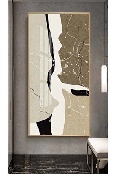 lawhat لوحات فنية تجريدية مطبوعة على قماش الكانفس موديل ( 2038)