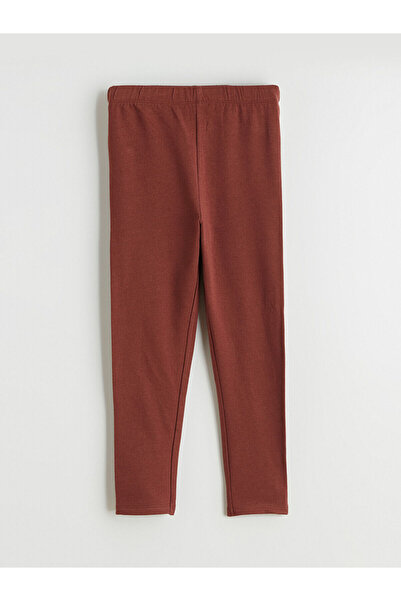 LC Waikiki Özmarka New Season Elastic Waist Girls' Leggings