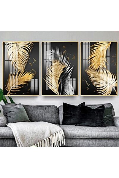 lawhat لوحة ديكور نباتية بسيطة حديثة فاخرة مطبوعة على قماش الكانفس موديل ( 2739)