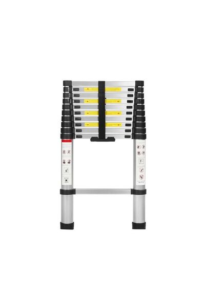 Kraft&dele Scară din aluminiu cu 10 trepte, 3,2m, max. 150kg, Kraft&Dele, KD4073