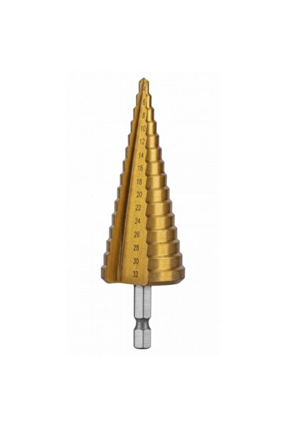 Hogert Conical drill bit, HT6D323, 4-32 mm, HSS, for metal/wood