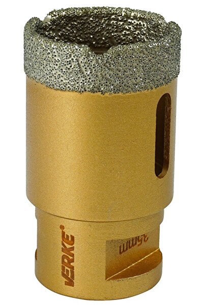 VERKE Carotă diamantată, pentru beton, piatră și plăci 35 mm, V05135,