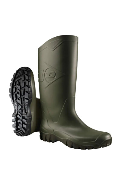 DUNLOP Safety boots, Dane, PVC, waterproof Green 42
