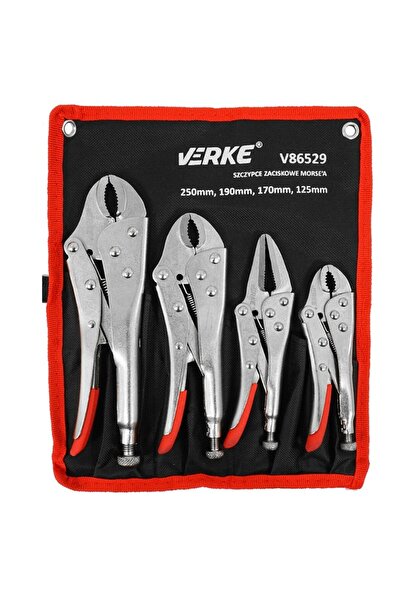 VERKE Self-locking pliers set, Verke, V86529, 4 pcs