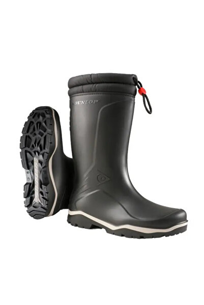 DUNLOP Fur-lined boots, Blizzard, anti-chemical, fur-lined -15°C Black 46