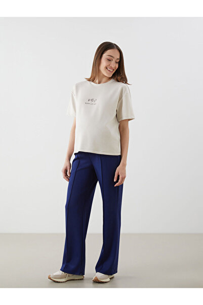 LC Waikiki Seray New Season Elastic Waist Maternity Sweatpants with Abdominal...