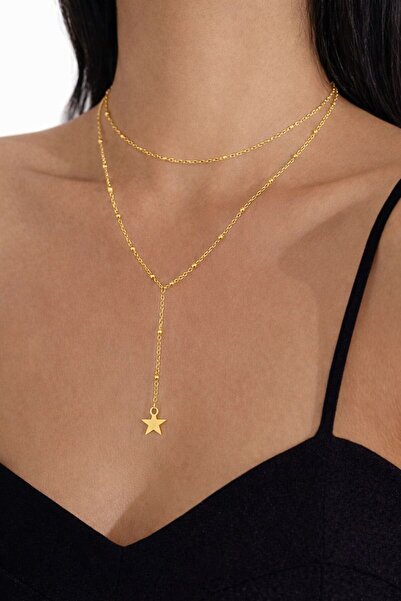 ALYA Starry Y Necklace KOLYE