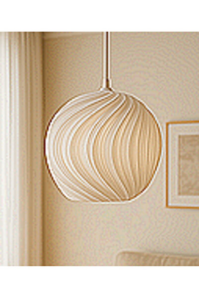 Sani Lampă suspendată, Sani, Atina, E27, material PLA ecologic, 246 x 248 x Î...