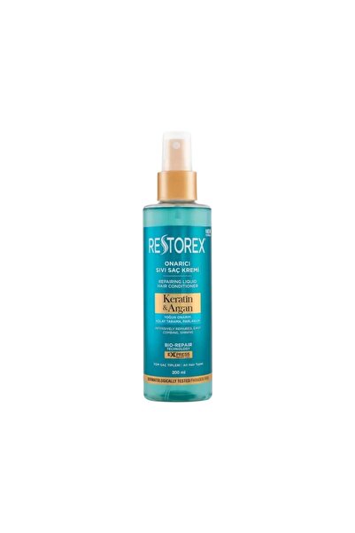 Restorex Keratin&Argan Onarıcı Sıvı Saç Kremi 200 ml