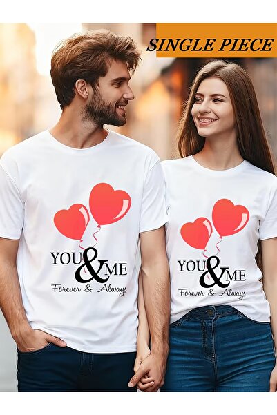 Deocept Couple Combination 1Pc Men's Model Valentine's Day Printed Comfortabl...