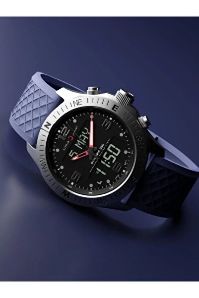 ALFAJR Dawn Dynamic 360 Watch with Rubber Strap WH-24