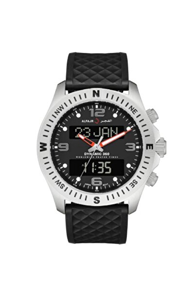 ALFAJR Dawn Dynamic 360 Watch with Rubber Strap WH-24