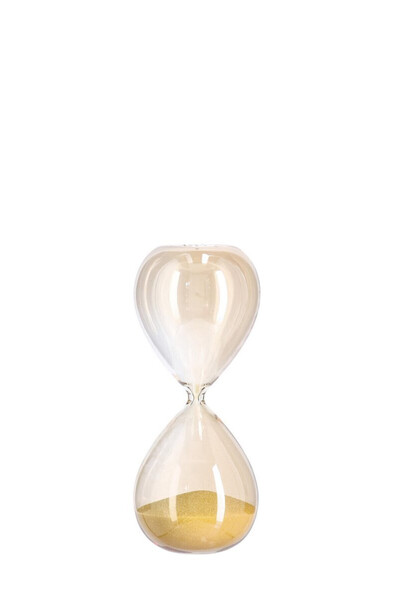 Bizzotto Декоративна чаша за пясъчен часовник, пясъчна охра, Kronos Ø8x19.2h