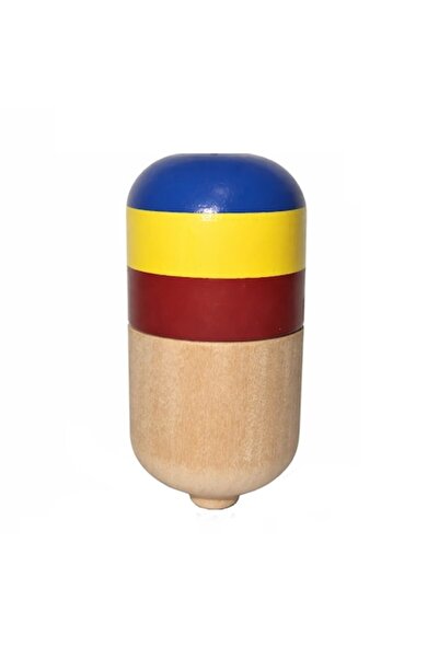Globalport Retail Kendama Pill – Bee Model, Beech Wood, Blue / Yellow / Grena...