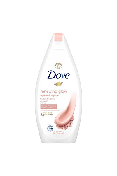 Dove (Dove) جل الاستحمام دوف شاين رينيوال بالطين الوردي 500 مل