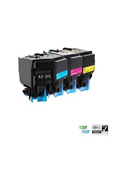 Ulm Cart Set de 4 cartușe de toner compatibile pentru Konica Minolta TNP-51