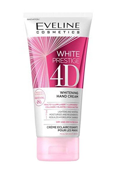 Eveline 3-In-1 White Prestige 4D Whitening Hand Cream 100ml