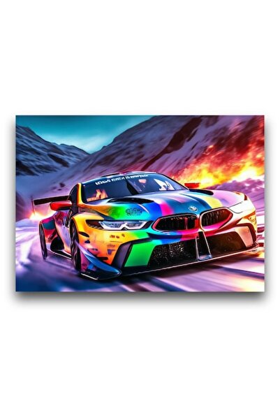 OEM Tablou Canvas 50x70cm, BMW 4