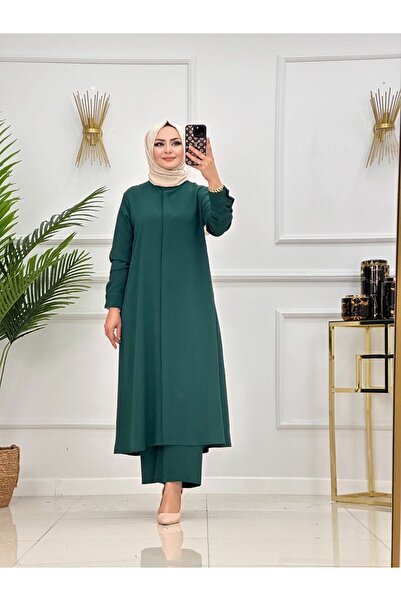 Summer Store Nihan Tunic and Pants Double Hijab Set