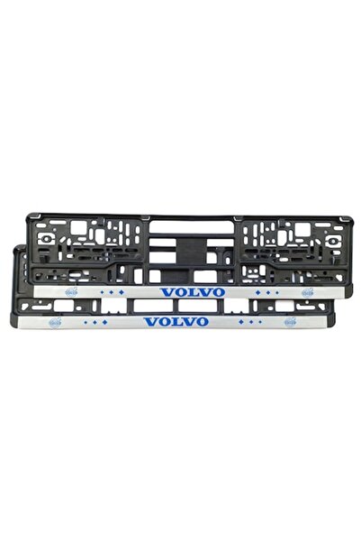Volvo Set of 2 License Plate Holders