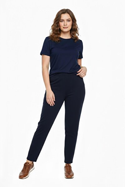 BAGLAN Women's Elastic Pocket Trousers Bgl-St03338