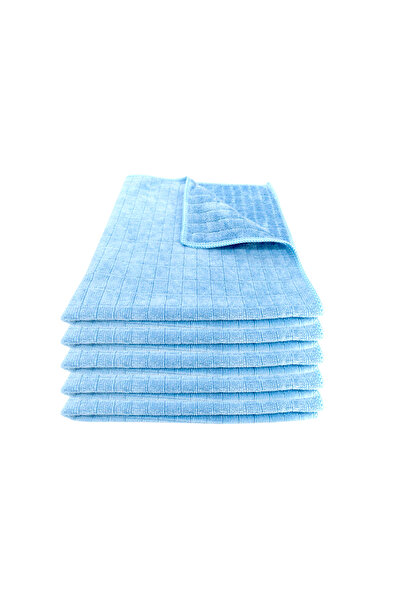 Silver Kareli Genel Temizlik Ve Tezgah Bezi 320 GSM (5 Adet)