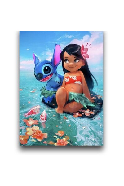 OEM Tablou Canvas 50x70 cm, Lilo și Stitch 2