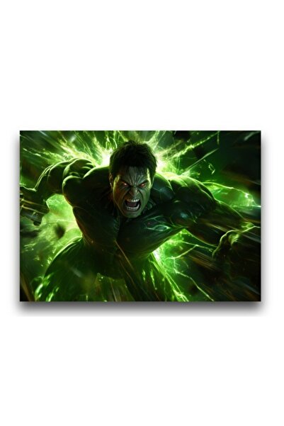 OEM Pictură pe pânză 50x70cm, Hulk 2