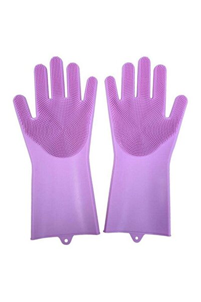 Generic Safety & Security Silicone Dish Washing Gloves