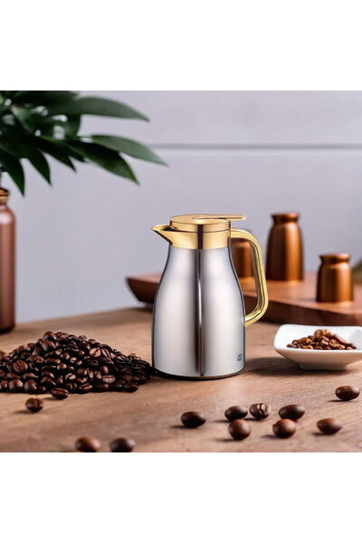 ALFİ chrome gold thermos 0.65 liter