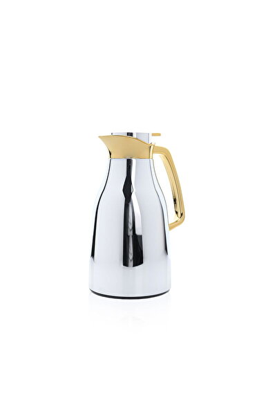 TAVOLO Silver Gilded Thermos 1 Liter