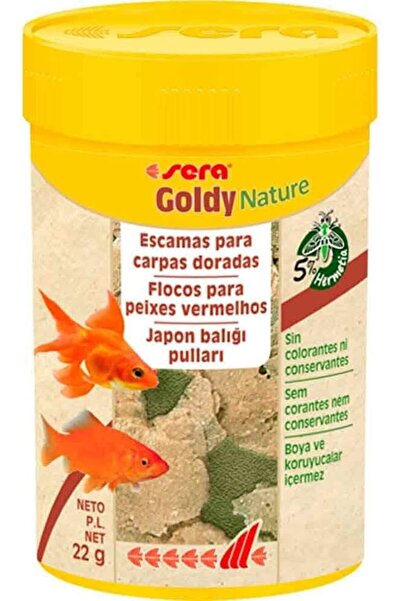 SERA Goldy Nature Japon Balığı Yemi 100 ml 22 Gr