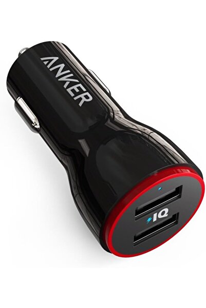 Generic شاحن سيارة أنكر باور درايف 2 ثنائي المنافذ بقوة 24 واط - A2310H11