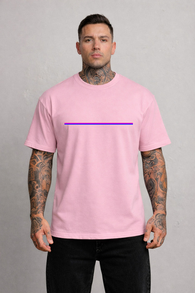 LORVEX Tricou oversize unisex 100% bumbac, croială confortabilă, cu imprimeu ...