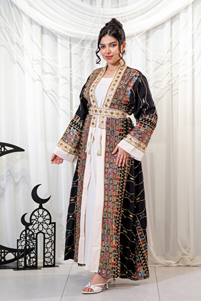 Hasnaa Abaya Luxurious two-piece Ramadan jalabiya