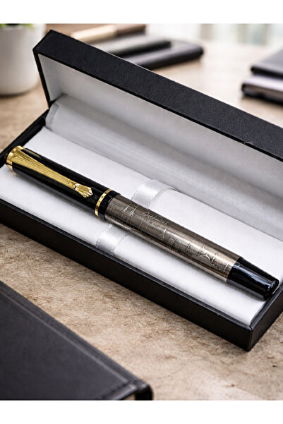 moryconcept Istanbul Themed Ballpoint Pen 14 cm Stylish Metal Body Special De...