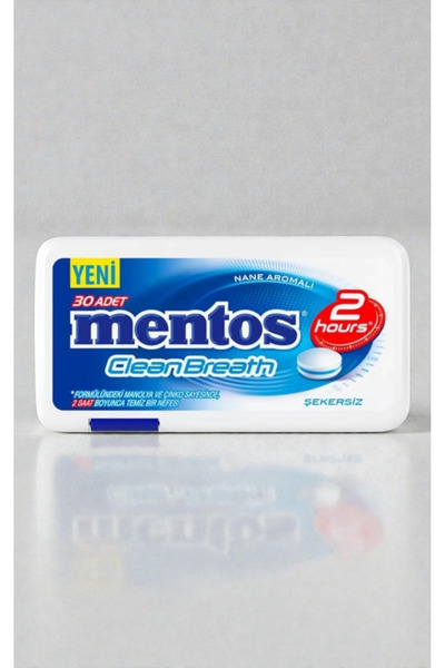 Mentos Clean Breath Nane Aromalı Şekerleme 30'lu