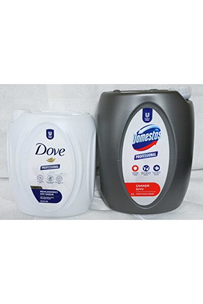 Dove SIVI SABUN 3.2 lt VE ÇAMAŞIR SUYU 5 lt.